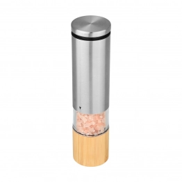 Μύλος Αλατιού-Πιπεριού Ηλεκτρικός Bamboo Essentials Estia 5,2x5,2x21εκ. 01-20286