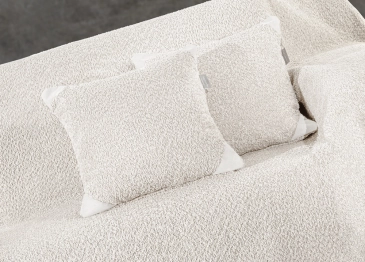 Διακοσμητική Μαξιλαροθήκη Ζακάρ Polyester Lama Ice 4x42εκ. Guy Laroche