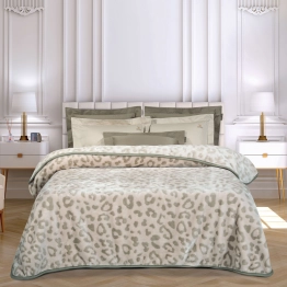 Κουβέρτα Βελουτέ Supersoft Υπέρδιπλη 220x240εκ. Essential 4023 Beige Greenwich Polo Club