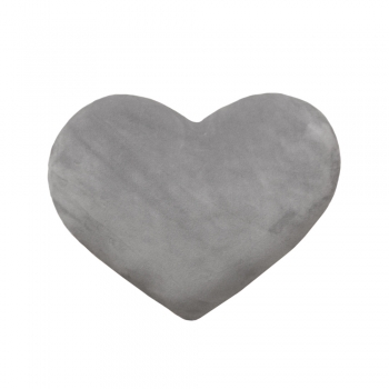 Διακοσμητικό Μαξιλαράκι 30x30εκ. Polyester Heart Silver Saint Clair