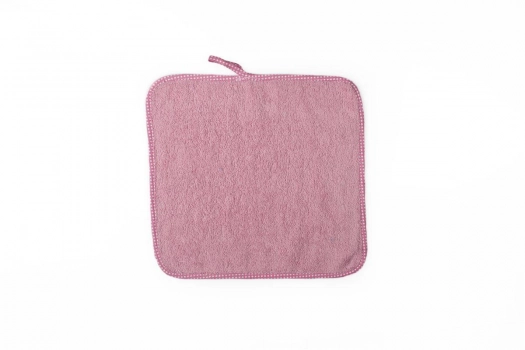 Λαβέτα Ώμου Βαμβακερή 45 Ροζ 30x30εκ. DimCol