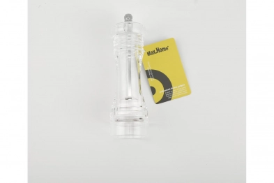 Μύλος Για Αλάτι Ακρυλικός Διάφανος 16,5εκ. Max Home OL00350BC0165