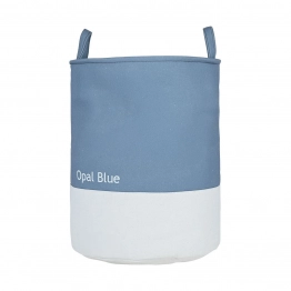 Καλάθι Απλύτων Υφασμάτινο 35x35x50εκ. Opal Blue Estia Tone Lab 02-41236
