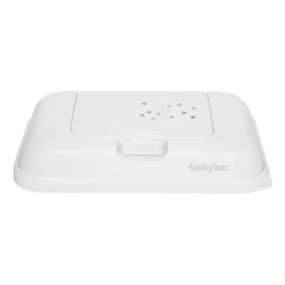 Θήκη Για Μωρομάντηλα To Go White Little Stars Funkybox FBTG36