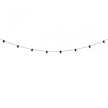 Λαμπάκια Κήπου Λευκά 25 Led Λάμπες 10 Μέτρα iliadis 74785