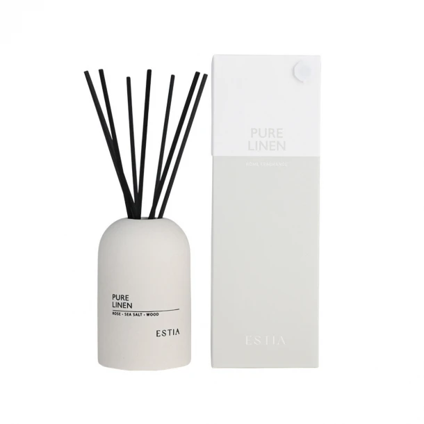 Αρωματικό Χώρου Με Sticks Pure Linen 150ml Estia 04-36379