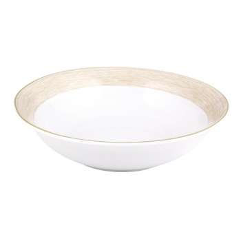 Σαλατιέρα Πορσελάνης Elegancy Beige 23εκ. Oriana Ferelli NW24010014