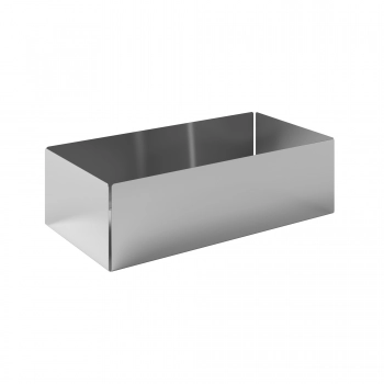 Θήκη Οργάνωσης Ανοξείδωτη Inox 25x13x7,5εκ. Pam & Co 119-001