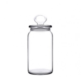 Βάζο Με Καπάκι Γυάλινο ESPIEL 1130ml SP96761G1