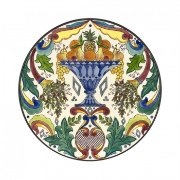 Διακοσμητικό Πιάτο Κεραμικό WM Collection Δ32εκ. NVenecia/B