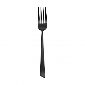 Πιρούνι Φαγητού Ανοξείδωτο 18/0 Edge Black Matt Estia 01-29135