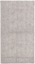 Πετσέτα Θαλάσσης Polyester-Poliammide 90x170εκ. Feel & Touch Icon Ammos