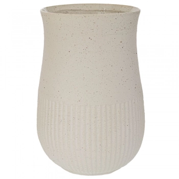 Βάζο Κεραμικό Λευκό 20x30εκ. iliadis 90072