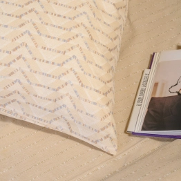 Ζεύγος Μαξιλαροθήκες Βαμβακερές 50x70εκ. Paris Ochre Ultra Line Melinen 20005849