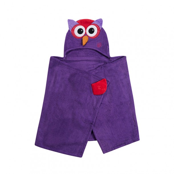 Κάπα Βαμβακερή 127x55εκ. Olive the Owl Zoocchini ZOO2008