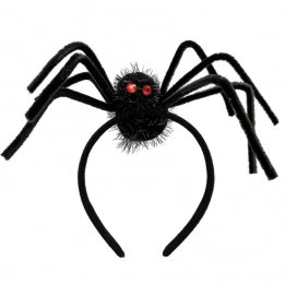 Στέκα Μαύρη Μεγάλη Αράχνη 20x16εκ. Carnavalista 3-2542