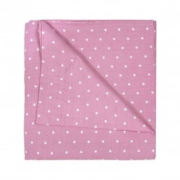 Σεντόνι Μεμονωμένο Polycotton Υπέρδιπλο 240x260εκ. Loft 2501 Nude Πουά Greenwich Polo Club