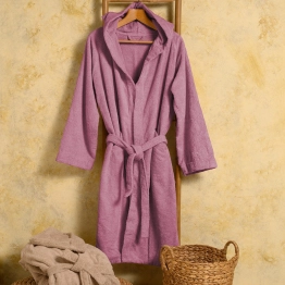 Μπουρνούζι Ενηλίκων Βαμβακερό Large Bloom Berry Melinen 20003846