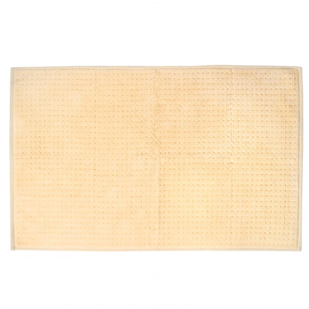 Ταπέτο Μπάνιου Αντιολησθητικό Βαμβακερό 70x110εκ. Bathmats 0759 Κρεμ Das Home