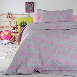 Κουβερλί Microfiber Μονό 160x20εκ. Star Girl Melinen 2000040105