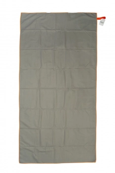 Πετσέτα Γυμναστηρίου Quick Dry Polyester/Polyamide 50x80εκ. Grey-Orange DimCol