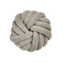 Διακοσμητικό Μαξιλάρι Βελούδινο Φ35εκ. Deco 2293 Beige Das Home