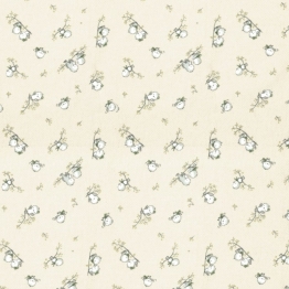 Πάνα Χασές Bebe Φανελένια 80x80εκ. Birds 16 Ecru DimCol
