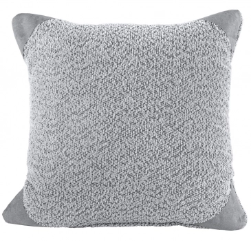 Διακοσμητική Μαξιλαροθήκη Ζακάρ Polyester Lama Silver 4x42εκ. Guy Laroche