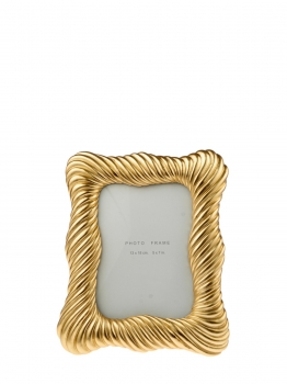 Κορνίζα Polyester Χρυσή Με Γραμμές 13x18εκ. Zen Collection 25.21.51517