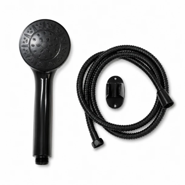 Σετ Κεφαλής Ντους Black MRShome DC-021002