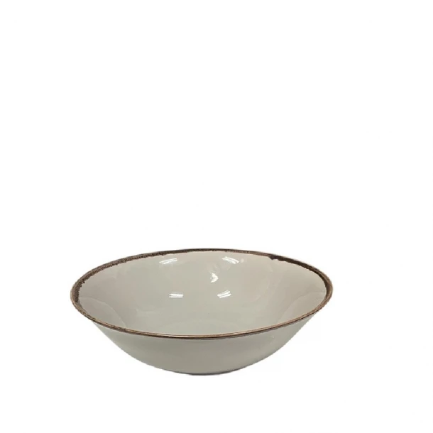 Σαλατιέρα Πορσελάνης Vibes Grey ESPIEL 23x6,5εκ. TLS104K6