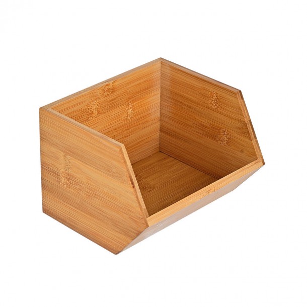 Κουτί Οργάνωσης Bamboo Essentials Estia 17,8x15,7x17,8εκ. 03-17583