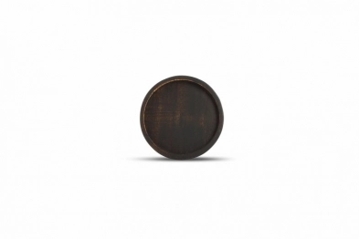 Σουβέρ Σετ 4τμχ Ξύλινα Μαύρο-Καφέ S&P 10x10εκ. Rural 805647