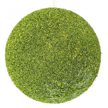 Χριστουγεννιάτικη Μπάλα Polyfoam Glitter Λαχανί 25εκ. iliadis 83558