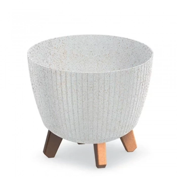 Κασπώ Πλαστικό Λευκό Φ29x24εκ. Lamia Eco Wood iliadis 775005