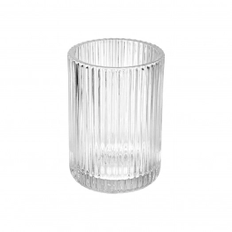 Ποτηροθήκη Γυάλινη Διάφανη 7,5x10,6εκ. Allure Estia 02-25885