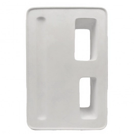 Βάζο Κεραμικό Κρεμ 24x9,5x35,5εκ. ESPIEL MAH108