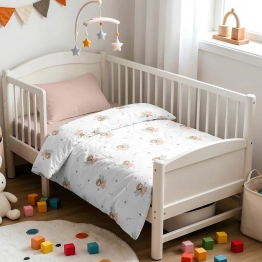 Πάπλωμα Βαμβακοσατέν Κούνιας 110x160εκ. Blossom Prime Line Baby Melinen 20006643