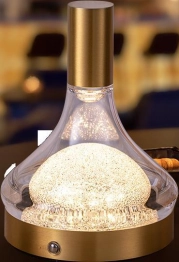 Φωτιστικό Επαναφορτιζόμενο 12,8x18εκ. Gold Oriana Ferelli WL4390GOLD