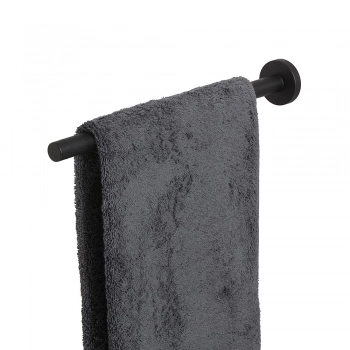 Κρεμάστρα Τηλεσκοπική Επιτοίχια Για Πετσέτες Ανοξείδωτη Boston Black 35-60εκ. Tiger 304230746