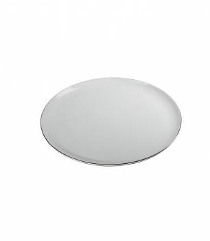 Πιατέλα Σερβιρίσματος Πορσελάνης White-Silver Φ32εκ. MSA 20-51-442