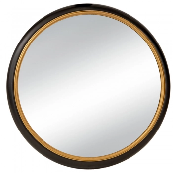 Καθρέπτης Τοίχου Μεταλλικός Μαύρος-Χρυσός 62x8εκ. iliadis 89206
