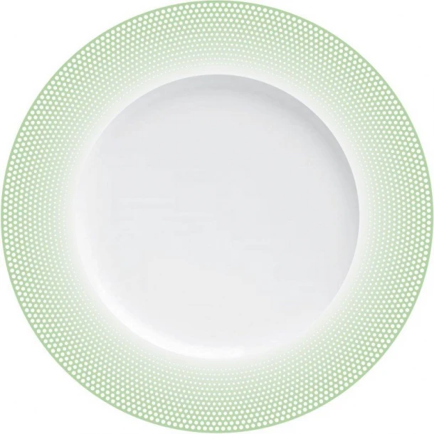 Σερβίτσιο Φαγητού Σετ 20τμχ Πορσελάνης Bonito Green CRYSPO TRIO 24.454.40