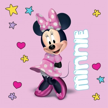 Λαβέτα-Μαγική Πετσέτα Polyester 30x30εκ. Minnie 78 Pink Disney DimCol