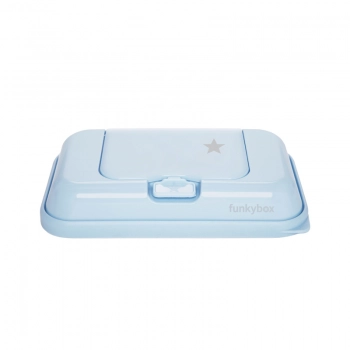 Θήκη Για Μωρομάντηλα To Go Pale blue Little Stars Funkybox FBTG42