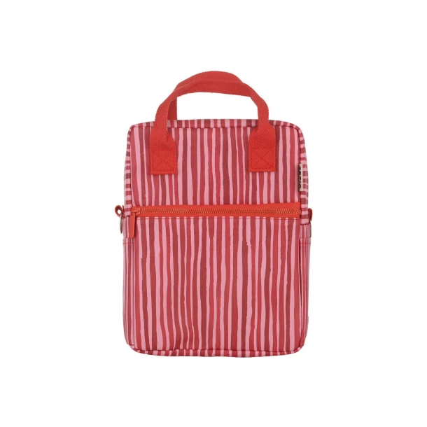 Τσάντα Φαγητού Ισοθερμική PVC Leather Viva Stripe 7lt-20x14x27εκ. Save The Aegean Estia 01-41823