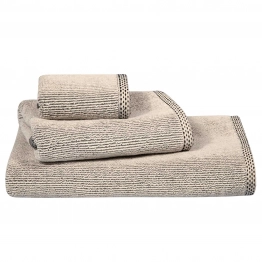 Σετ Πετσέτες 3τμχ Βαμβακερές Cozy 4126 Black Greenwich Polo Club