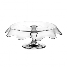 Τουρτιέρα Γυάλινη Διάφανη ESPIEL Φ32x15εκ. 95105-018