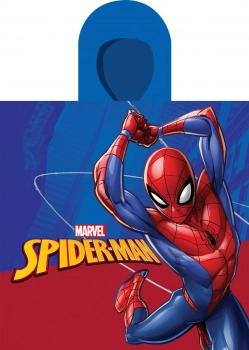Πόντσο Quick Dry Microfiber 50x100εκ. Marvel Spider-Man 197 Blue Dimcol