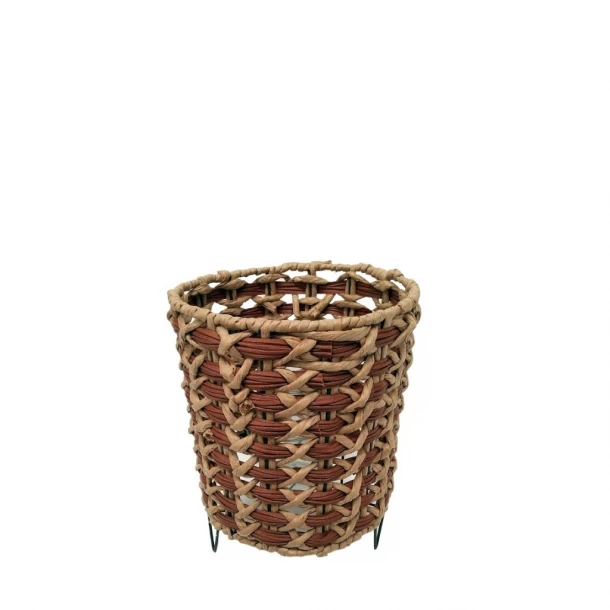 Φανάρι Ψάθινο Καφέ ESPIEL Δ18x24εκ. LUG107